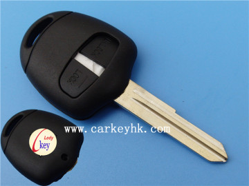 Hot Sale Mitsubishi 2 Button Remote Key Case With MIT8 Blade Left Side Mitsubishi Blank Remote