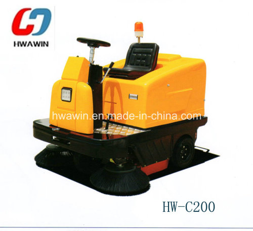 Industrial Driveway Sweeper Cleaning Equipment