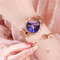 Jam tangan kuarza Crystal Swan Warna untuk Wanita