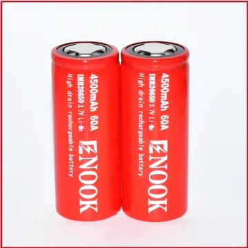 Enook 26650 4500mah Rechargeble Battery