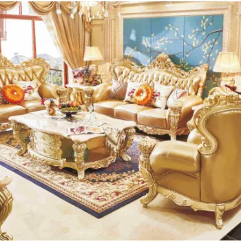 CBMmart 2023: Latest Design Antique Victorian Style Sofa Sets Crafted from Solid Wood