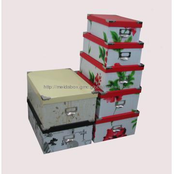 cardboard storage box