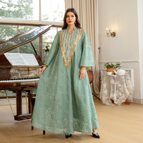 لباس مجلسی لوکس Abaya Jalabiya برای زنان مسلمان