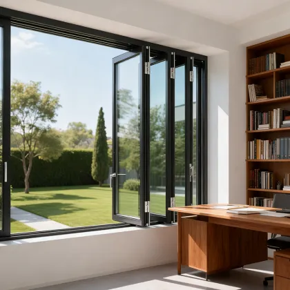 Clear View Folding glass window Balcony Enclosure