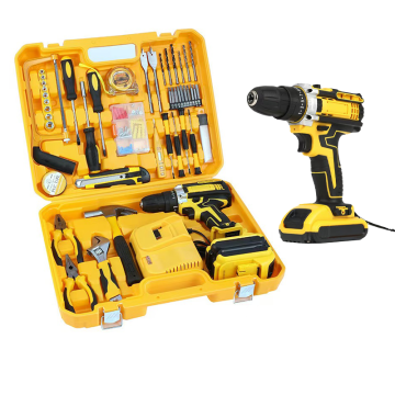 Set di strumenti per trapano elettrico completo: set di strumenti per utensili per alimentazione multifunzione domestica set