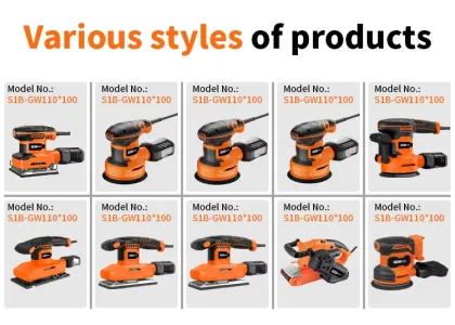 270W Electric Sander Orbital 125mm Random Orbital Sander