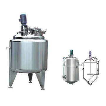 Stainless Steel Electric Heating Mixing Tank for Shampoo, Juice, and Cosmetics