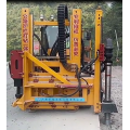 Wheel hydraulic drilling All-in-one machine