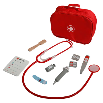 Wholesale Montessori Wooden Medical Kit: The Realistic Doctor's Play Set for Educational Toy Enthusiasts