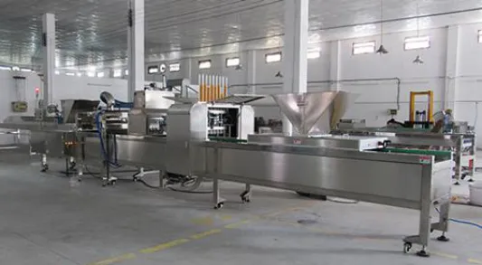 Semi-automatic snack food cake production line--YuFeng