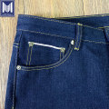 Low Moq Custom Raw Selvedge Denim Men Jeans