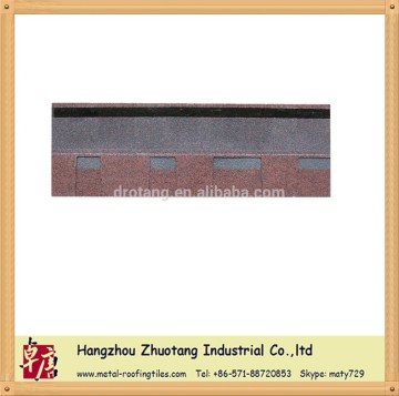 Starfoo brand laminated asphalt shingle--Asian red