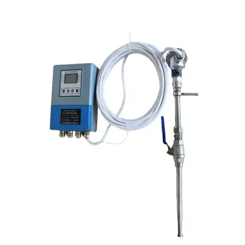 Plug-in-Durchflussmesser Wärmegasmassenstrommeter