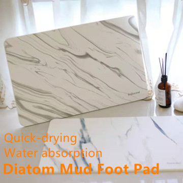 Bathroom Equipment Natural diatom mud absorbent foot pad non-slip quick-drying floor mat for bathroom entrance doormat carpet