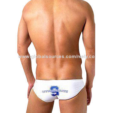 Men's Briefs, Made of 95% Cotton and 5% Spandex Materials, Customized Designs and Logos Welcomed