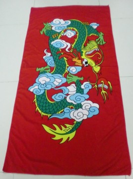 Cheap Printed Promotional Beachtowels