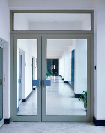 Automatic Swing Doors for Hospital Access Partitions