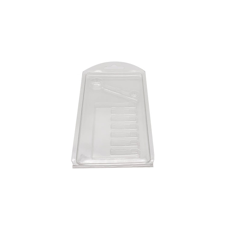 Recyclable single PVC PET blister pack