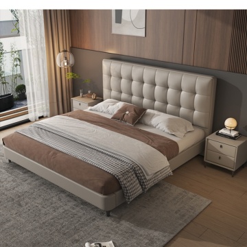 Soft and comfortable double bed