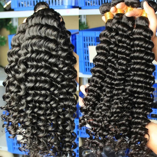 30Inch Deep Wave Hair Weave Bundles