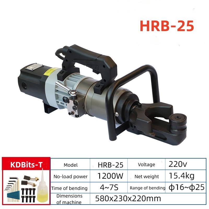 POWER 900W Electric Rebar Bender 5/8Inch 16mm Hydraulic Hand Held Bar Bender Machine - Super Promotion