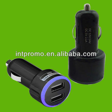 5V 2.1A high speed dual usb mobile phone car charger