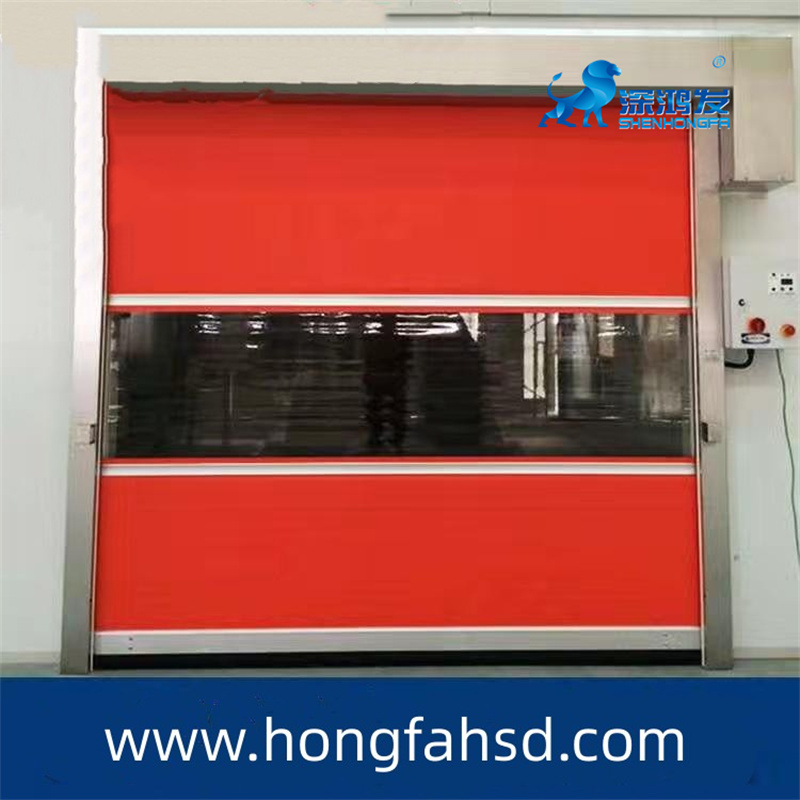 High Fast Roll-Up Electric PVC Rolling Door