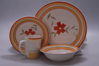 16pcs handpainted stoneware dinnerset