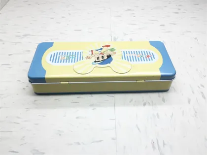 Custom tin pencil box