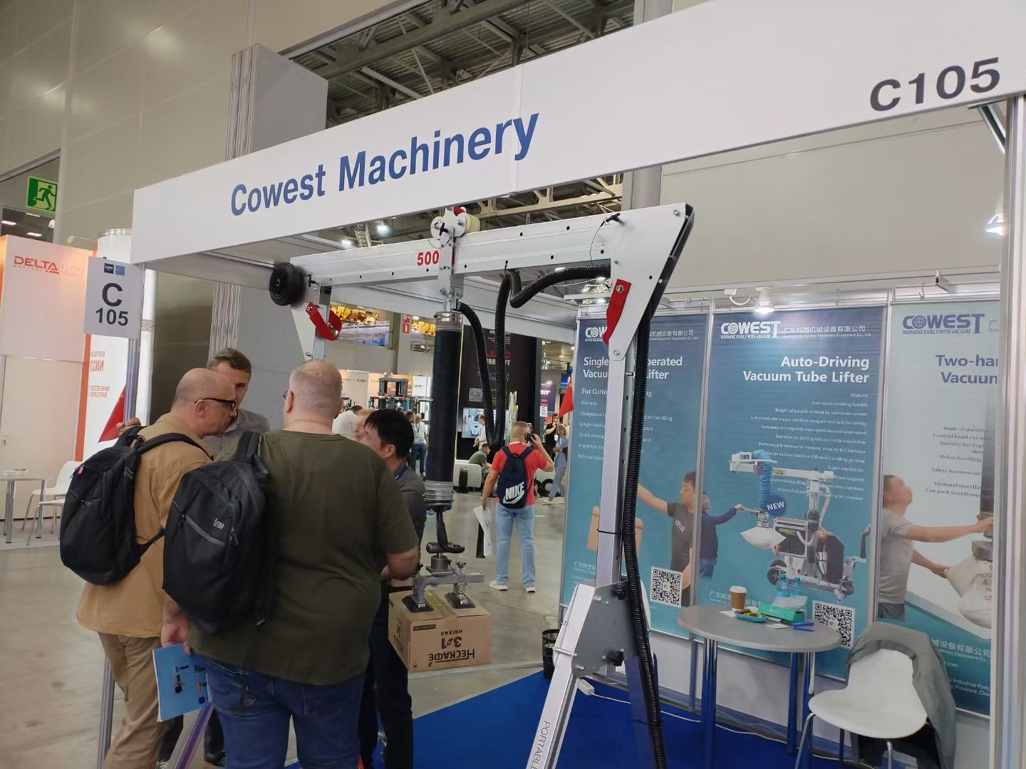 COWEST Machinery Shines at CeMAT RUSSIA 2024 