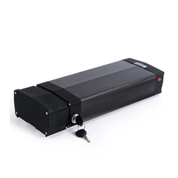E-Bike Rear Rack Battery Pack with Taillight - 48V Lithium Ion Electric Bicycle Battery