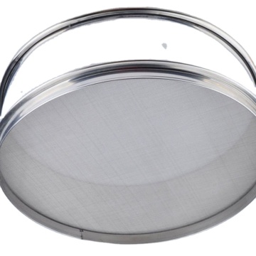 Brass Mesh Standard Sand Testing Sieve with Stainless Steel 325 Mesh Screen for ISO Lab Test Shaker