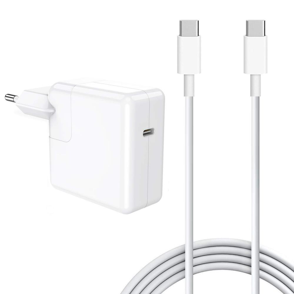 Carregador de MacBook tipo PD 87W PD UE Plug