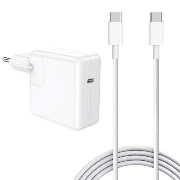 Зарядное устройство для MacBook PD 87W Type-C EU Plug