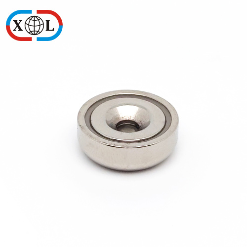 Round Neodymium Magnet with Countersunk Hole