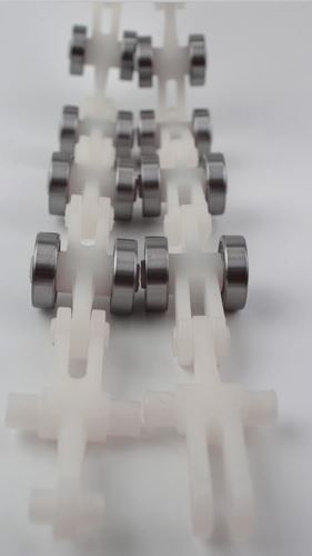 Sch****** Cadena giratoria para escaleras mecánicas 17 pares de rodillos Sch****** Escalator Rotary Chain 17 pair rollers