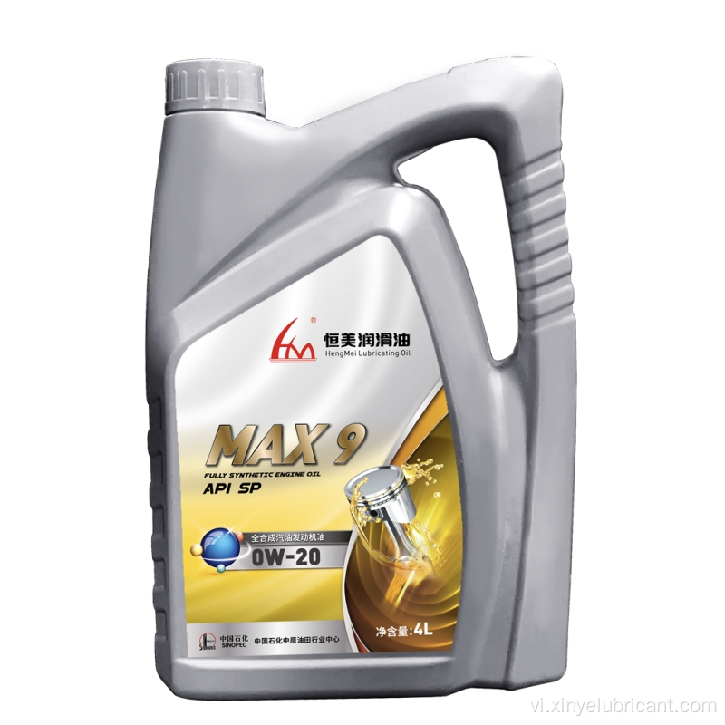 Chất lượng cao SP 0W-30 Gasoline Engineoil 4L thùng