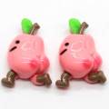 Kawaii Fruit Resin Beads Πολύχρωμο Ροδάκινο Μπανάνα Στολίδι Διακόσμηση Χειροποίητο Μόδα Κρεμαστό Κοσμήματα Κοσμήματα Κατάστημα