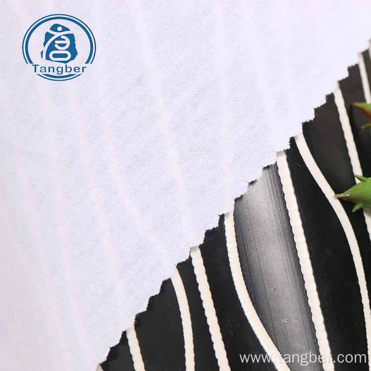 spun polyester plain dyed tubular knitted jersey fabric