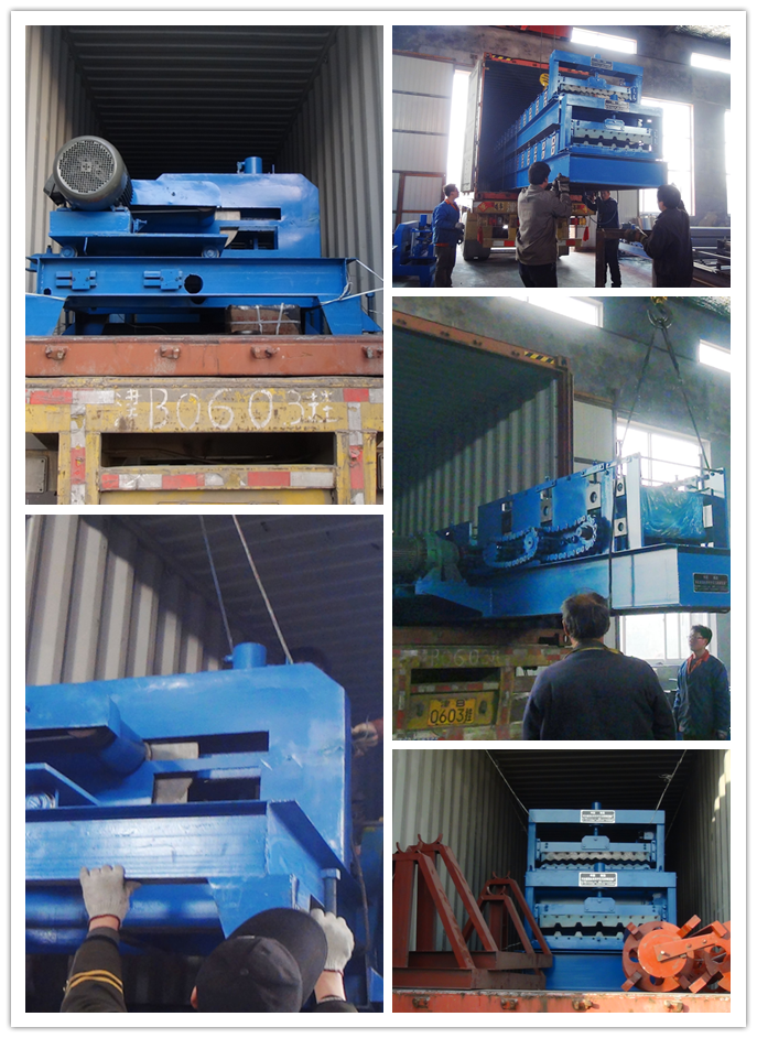 loading roll forming machine