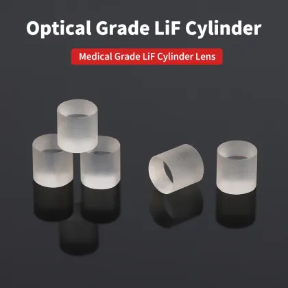 Medical Optics LiF Cylinder Lens