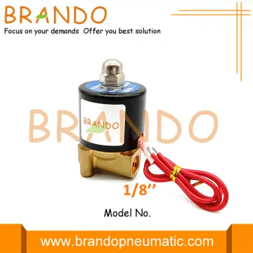2W025-06 UD-06 1/8'' Direct Acting Brass Solenoid Valve