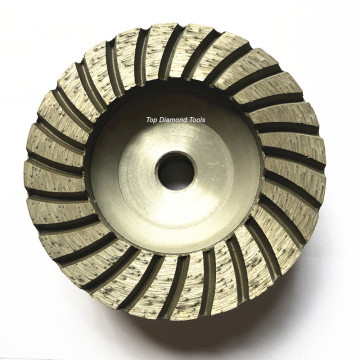 4 Inch Aluminum Diamond Turbo Cup Grinding Wheels