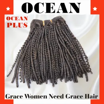 Hot selling wholesale silk tangle free high quality yaki synthetic curly hair weave