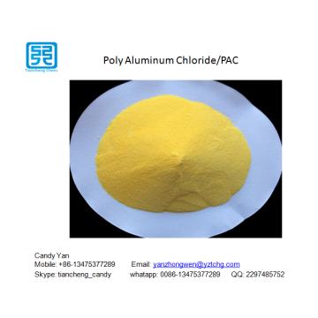 Polychlorure d&#39;aluminium (pac) pour le traitement de l&#39;eau