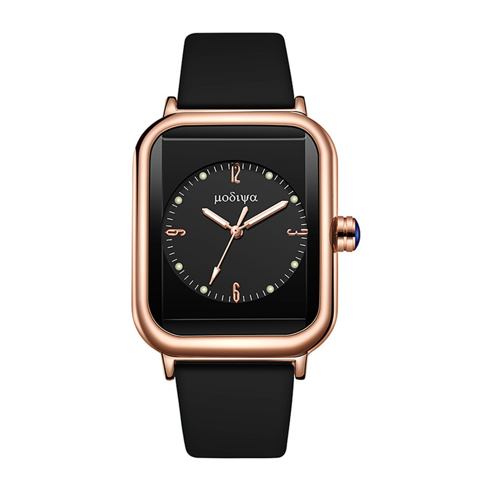 fashion women silicone wristwatches strap quartz watches