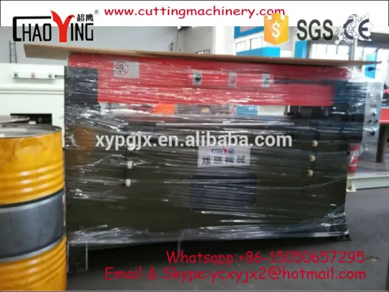 Xiongying hydraulic leather four column fabric cutting machine/cutting press machine used