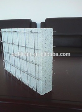 Perlite Acoustic Panel Partition Wall with Wire Mesh