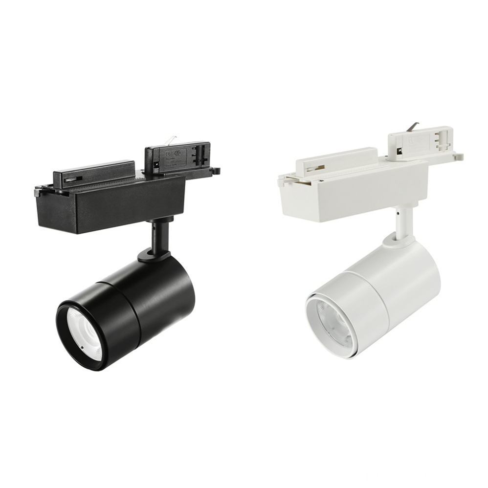 White and Black 18W LED Track Lights 