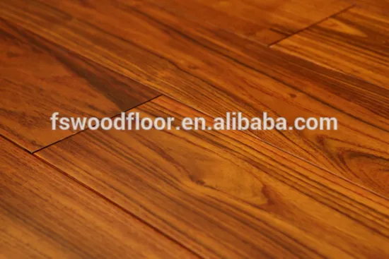 5" x 3/4" prefinished chinese teak hardwood flooring